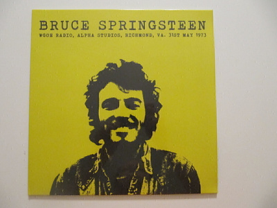 Bruce Springsteen Wgoe Radio, Alpha Studios, Richmond LP