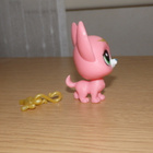 LITTLEST PET SHOP korallinp. Bellina CHIHU, KETTU + amuletti - pikkukuva 3