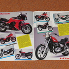 1986 Kawasaki mallisto esite - KUIN UUSI - moottoripyörä - pikkukuva 2