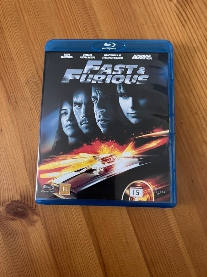 Fast & furious  blu-ray