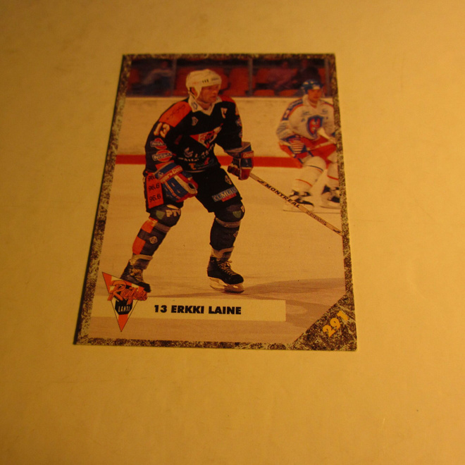 leaf lätkäkortti reipas lahti -93 erkki laine