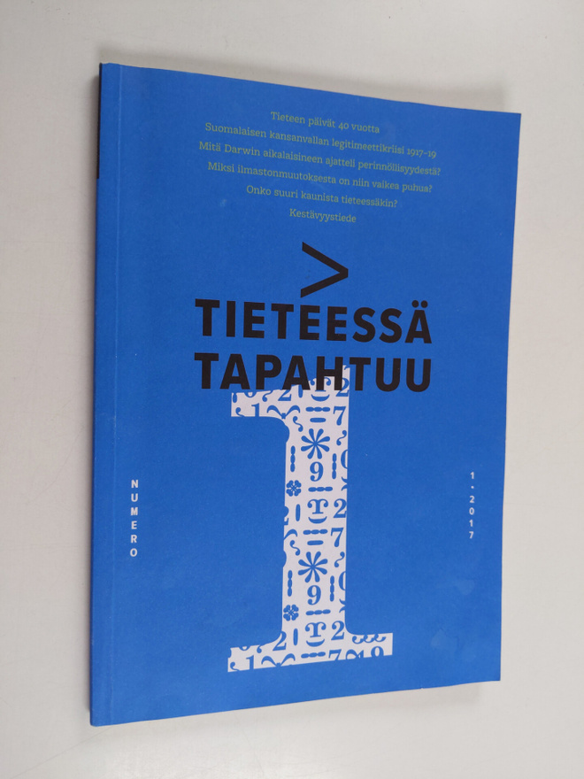 Tieteessä tapahtuu 1/2017