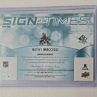 Matias Maccelli 2023-24 SP Authentic Sign of the Times - pikkukuva 2
