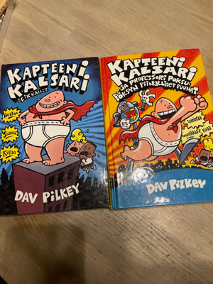 Kapteeni Kalsari seikkaillee ja Professori Poksu 2 kirjaa