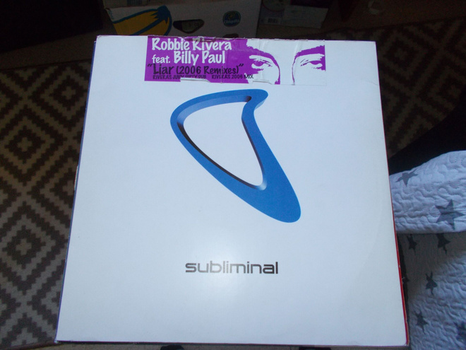 12" VINYYLI SINKKU ROBBIE RIVERA ** LIAR ** 2006 REMIXES