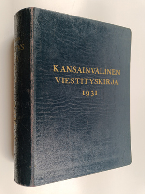 Kansainvälinen viestityskirja 1931