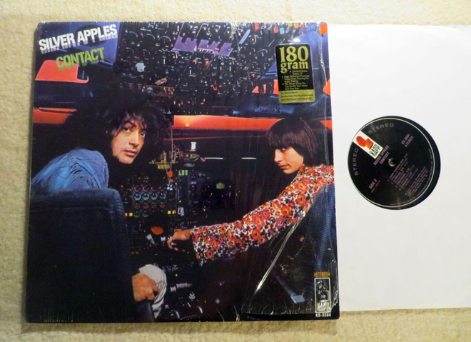 SILVER APPLES: Contact 180g LP  (2008 USA uusintapainos)