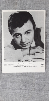 Vanha Jerry Williams kortti 1960 luku