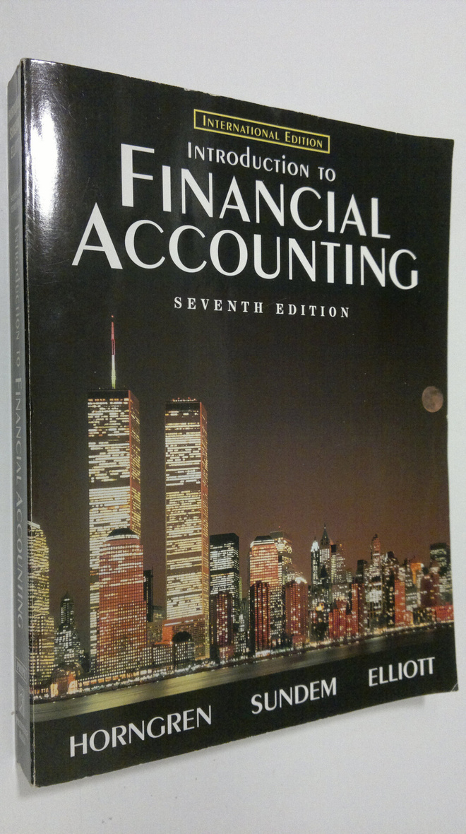 Charles T. Horngren : Introduction to Financial Accounting