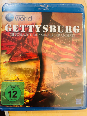 Gettysburg Gettysburgin taistelu Berenger Sheen Blu-Ray UUSI