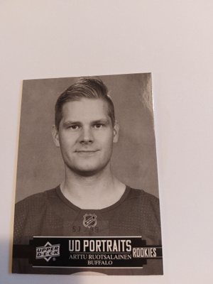 2021-22 Upper Deck Portraits #P56 Arttu Ruotsalainen /99