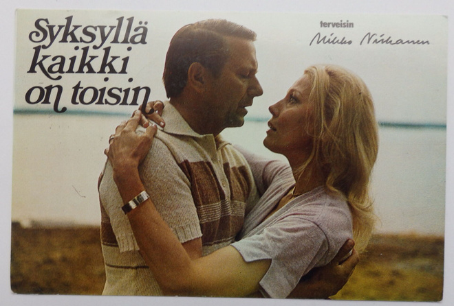 Syksyllä kaikki on toisin, elokuvan mainoskortti