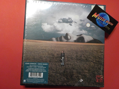 JOHN LENNON - MIND GAMES UUSI 2x BLU-RAY + 6x CDS BOKSI
