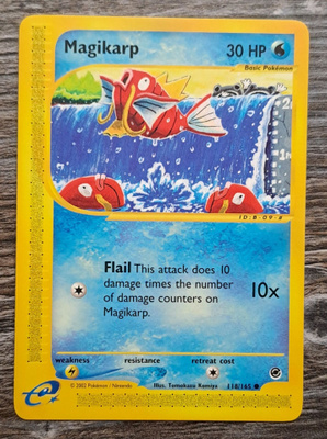 Magikarp 118/165!