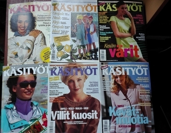 Käsityöt: 6 numeroa yhteishintaan (1992/1996)