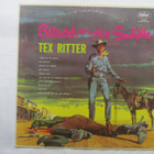 Tex Ritter: Blood On The Saddle  LP  Reissue - pikkukuva 1