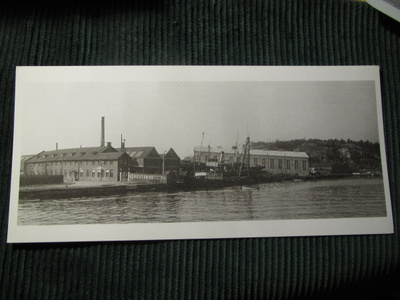 Crichton Vulcanin telakka Aurajoessa.