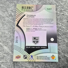 Rasmus Kupari 2021-22 Allure Blue Line Auto Jersey /75 - pikkukuva 2