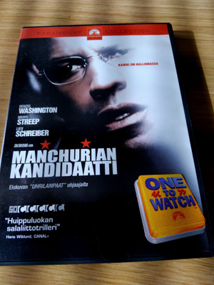 MANCHURIAN KANDIDAATTI dvd ( paramount )