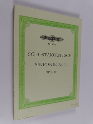 Schostakowitsch sinfonie Nr. 1 Opus 10