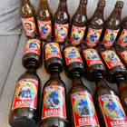 HARVINAINEN! Täysi MM-95 Karjala-olutpullosarja + kori - pikkukuva 2