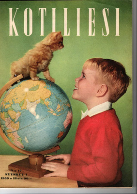 Kotiliesi n:o 17 1959 Pohjanmaa. Käsitöitä. Kotilieden tyttö
