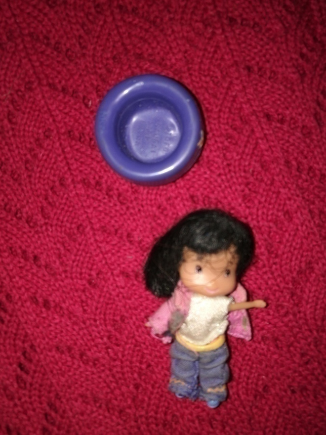 Figurenukke /doll hahmo Mustikka Mirja 6 cm (2000)