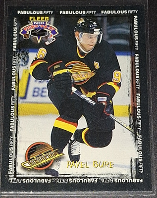 1996-97 Fleer NHL Picks #5 Pavel Bure Fabulous 50