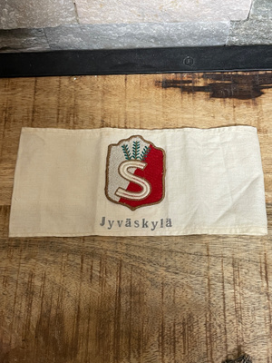 Suojeluskunnan hihanauha JYVÄSKYLÄ