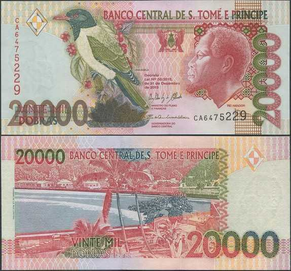Sao Tome e Principe 20000 Dobras 2013 (P-67e) UNC