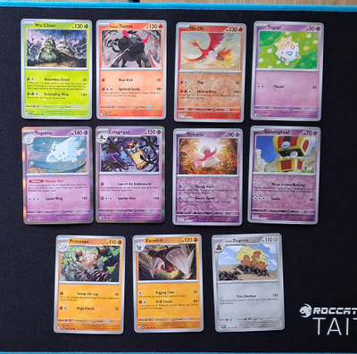 Pokemon kortit 11kpl (#24 Surging Sparks)