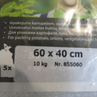 SADONKORJUU SÄKIT 60 x 40 cm a 10 kg mahtuu valkoinen 5 kpl - pikkukuva 2