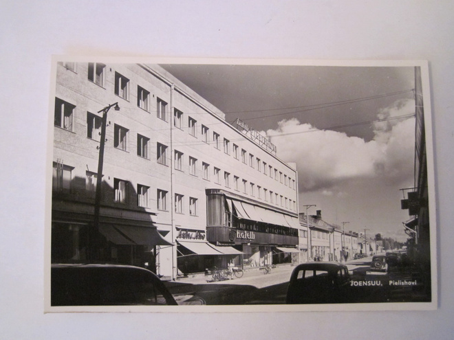 VANHA Postikortti Joensuu 1950-l Alkup.Mallikappale