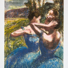Edgar Degas “Three Dancers  in Blue” - pikkukuva 2