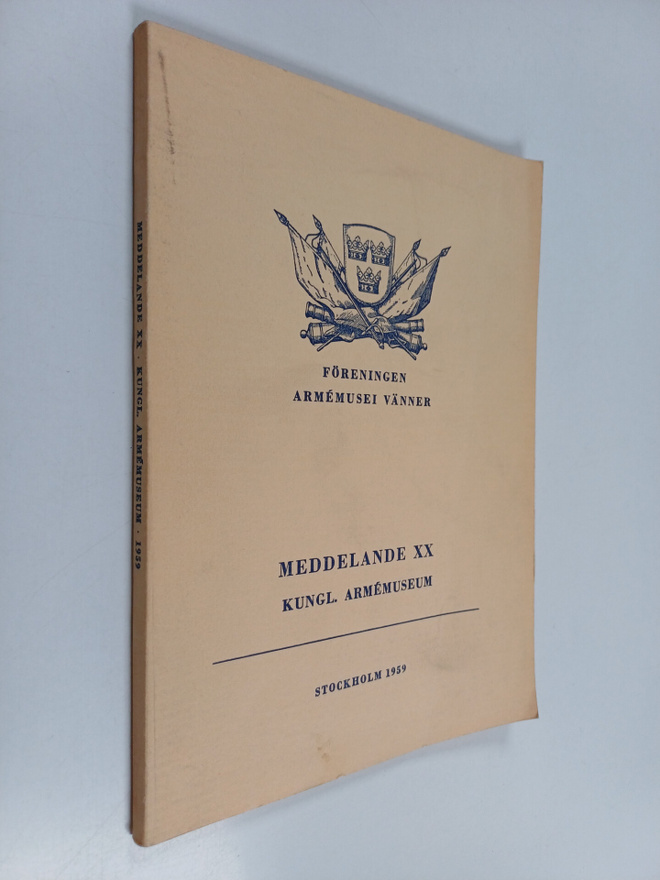 Meddelande från kungl. armemuseum 20