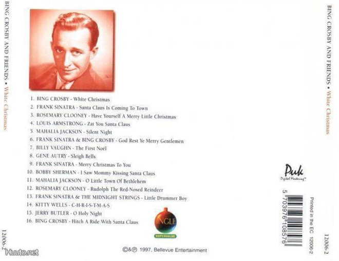 BING CROSBY & THE FRIENDS: White Christmas (CD)