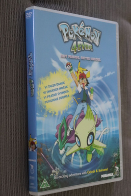 DVD Pokemon 4ever Matka aikojen halki ( 2002 suomipuhe )