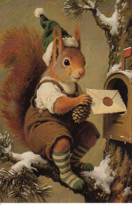Orava on saanut postia