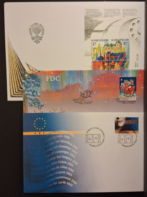 FDC 7 - 2001 3 kpl