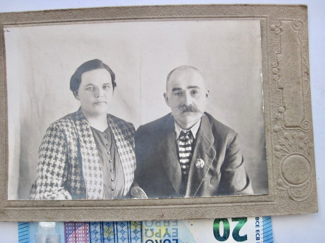 VANHA Kabinetti Valokuva CCCP Kiva Merkki 1928