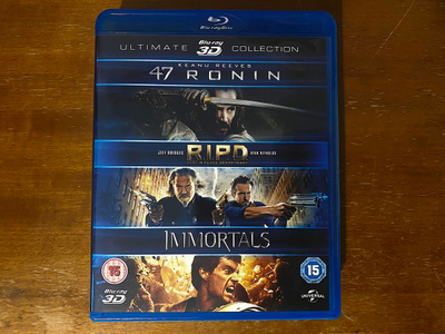 47 Ronin - R.I.P.D. - Immortals Blu-ray