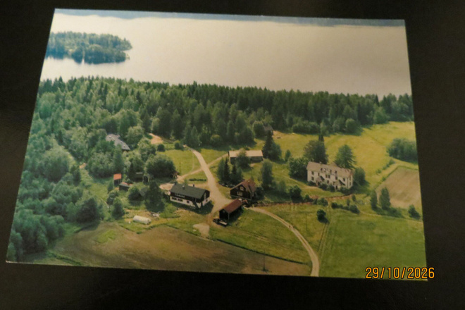 AHOLANSAARI 1985  KULKENUT KORTTI