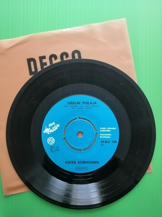 Kaisa Korhonen Uralin Pihlaja - Iskelmä 7"