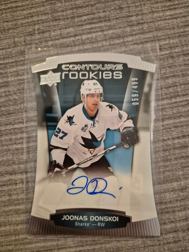 Joonas Donskoi - UD Contours 2015-16 - Rookie Autos