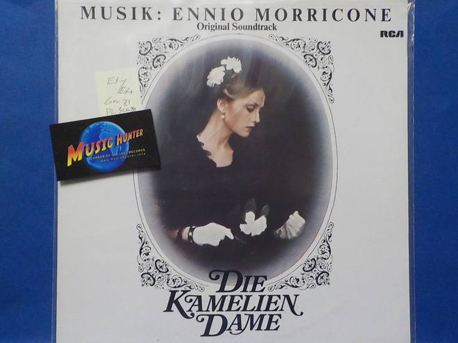 ENNIO MORRICONE - DIE KAMELIEN DAME - OST GER-81 EX-/EX+ LP