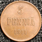 5 PENNIÄ 1911 - pikkukuva 1