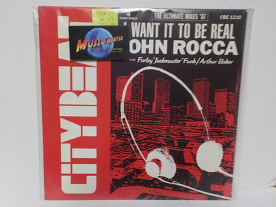 JOHN ROCCA - I WANT IT TO BE REAL EX/M- 12"