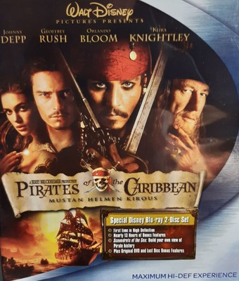 Pirates of Caribbean : Mustan Helmen Kirous - (2 Blu-ray)