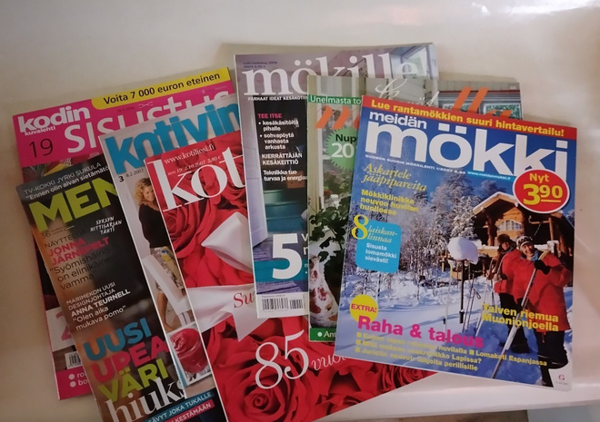 SEKALAISTA SISUSTUS JA MÖKKI LEHTIÄ