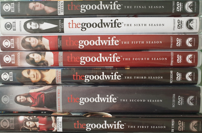 THE GOOD WIFE SARJA DVD